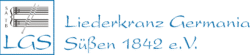 Logo Liederkranz Germania Süßen 1842 e.V.